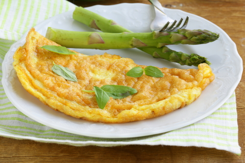 omelette con proteine