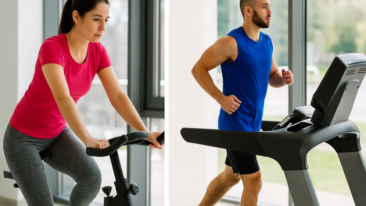 Cyclette o tapis roulant