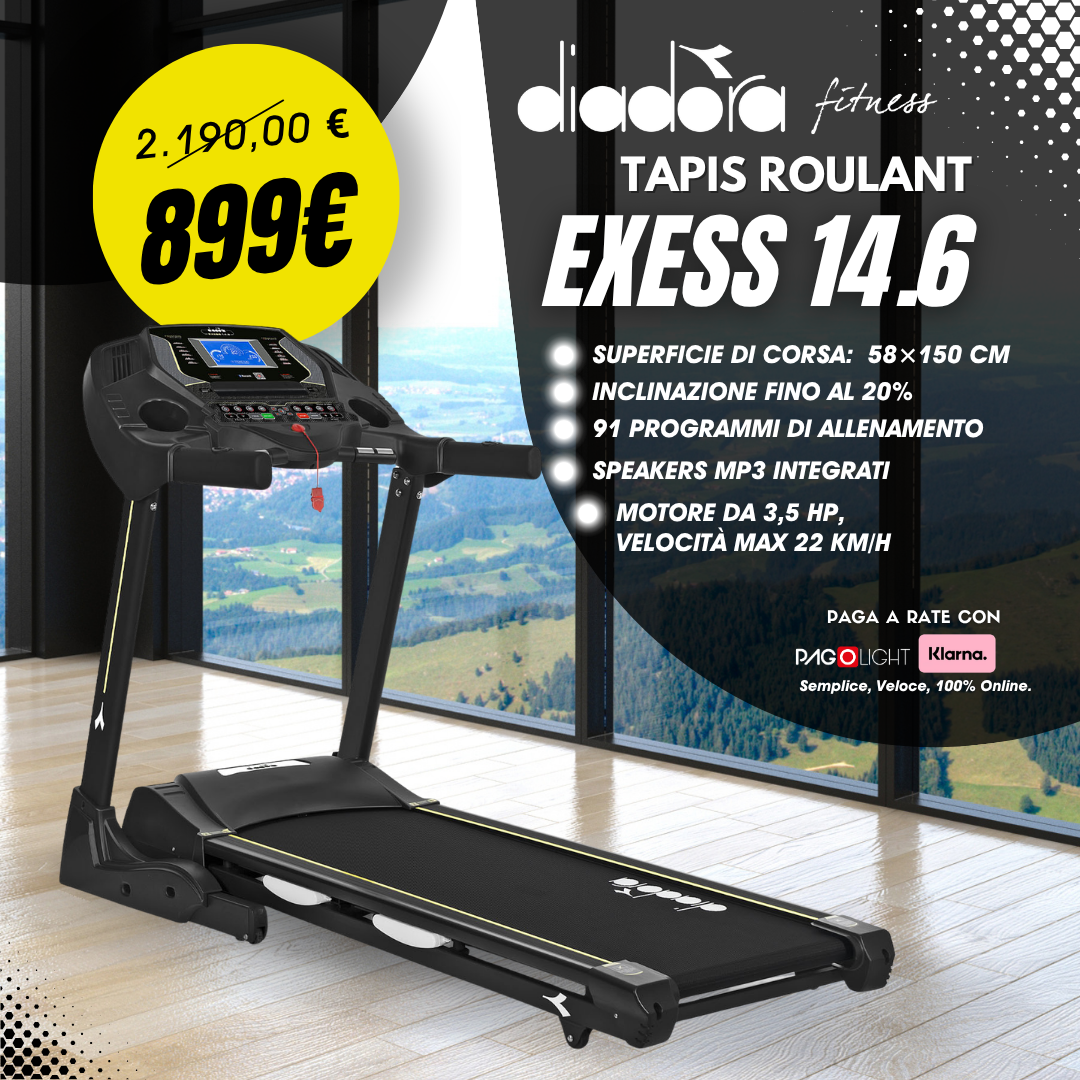 Promo tapis roulant